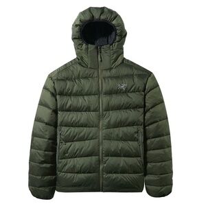 Arc'teryx Men's Olive Puffer Jacket